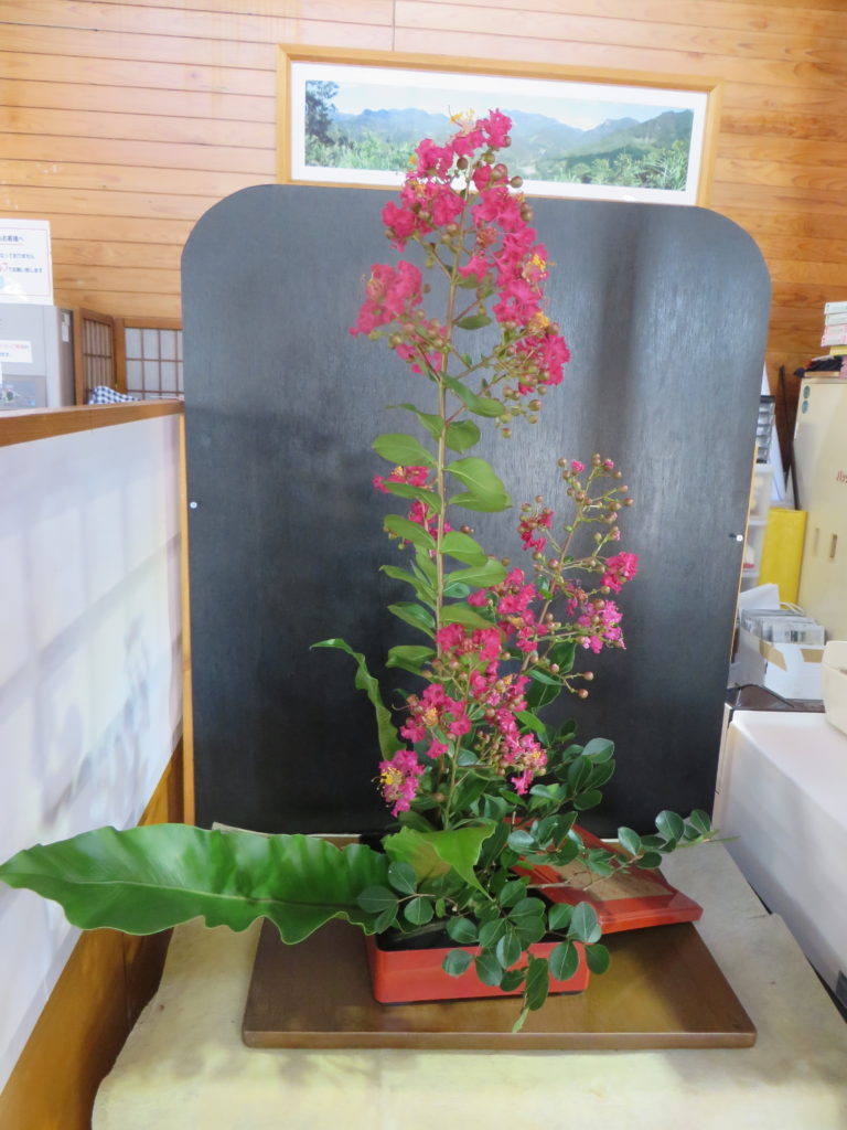 『季節の生け花』