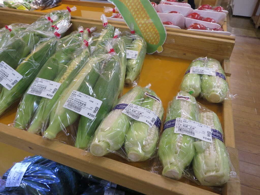 スィートコーン入荷中です。