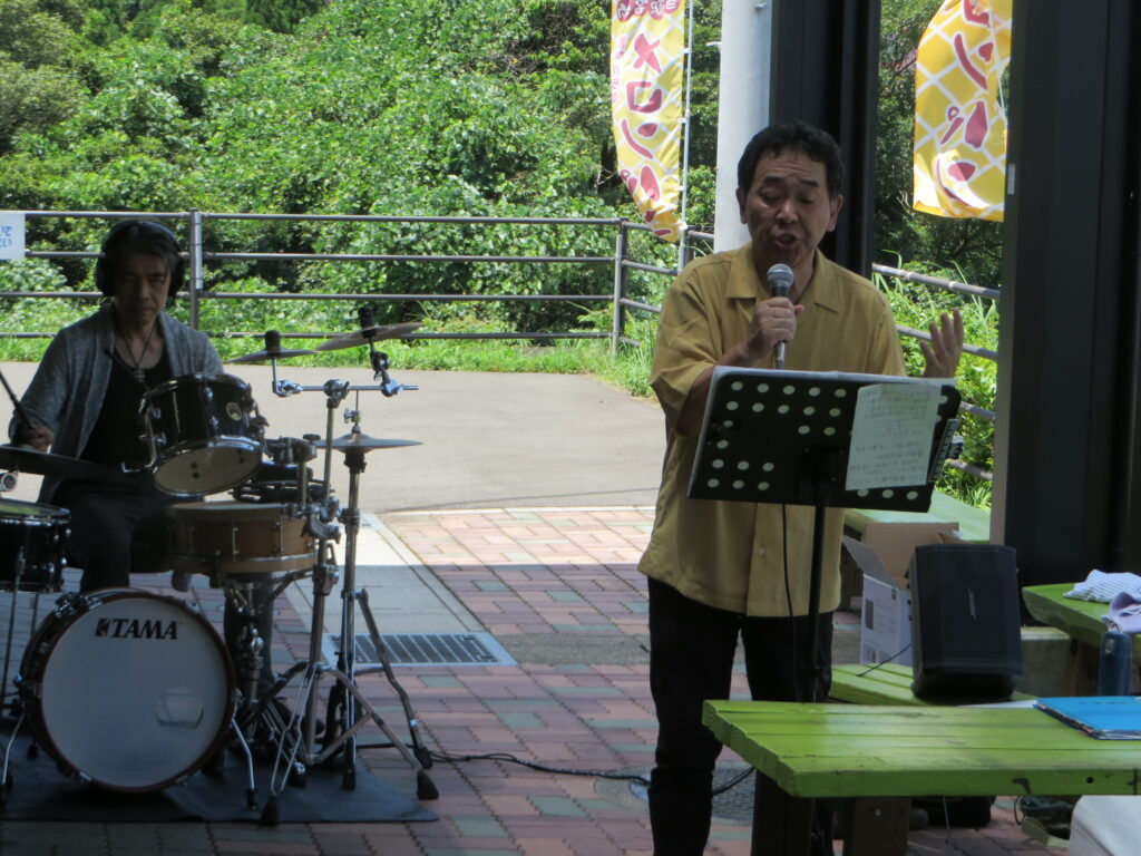 さとピン（佐藤義和）＆シオン　ミニライブ in 北川はゆま開催！！