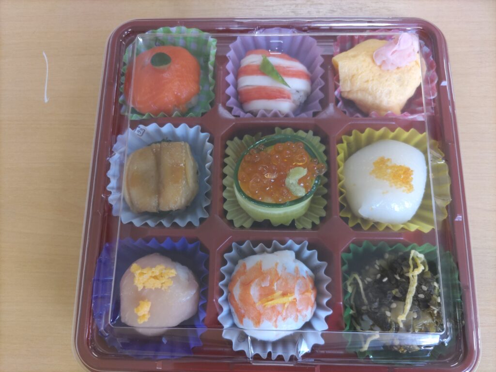 「ホタルの宿」（道の駅北川はゆま）から「ひな祭り　手まり寿司＆ちらし寿司」ご購入のお礼（令和８年３月４日（水））